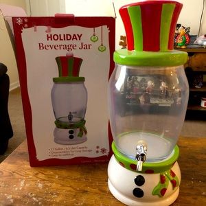 Christmas Beverage Dispenser